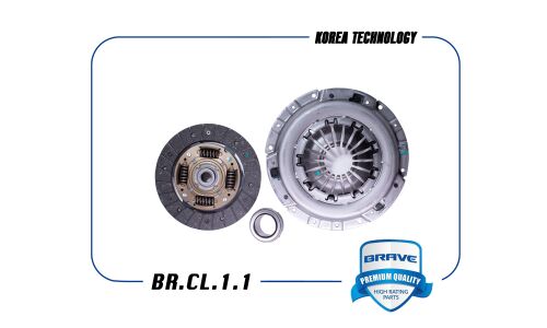 Комплект сцепления Brave (корзина, диск, выжимной подшипник), арт. BR.CL.1.1
