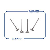 Комплект клапанов двигателя Gallant, 8 впускных + 8 выпускных, арт. GL.EP.6.5