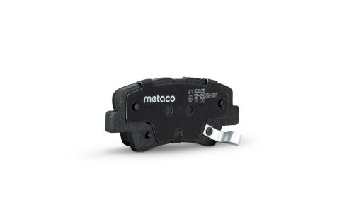 Колодки тормозные дисковые Metaco, передние, для Hyundai Solaris, комплект на ось (4 шт), арт. 3010-005