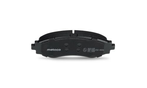 Колодки тормозные дисковые Metaco, передние, для Chevrolet Lacetti, комплект на ось (4 шт), арт. 3000-005