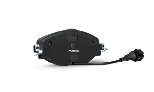 Колодки тормозные дисковые Metaco, передние, для Skoda Octavia, комплект на ось (4 шт), арт. 3000-082