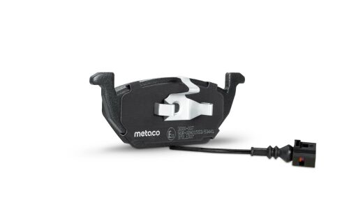 Колодки тормозные дисковые Metaco, передние, для Skoda Octavia, комплект на ось (4 шт), арт. 3000-007
