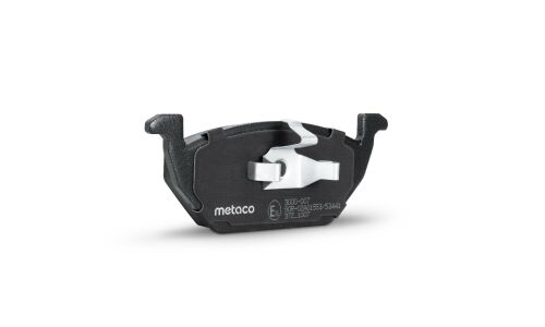 Колодки тормозные дисковые Metaco, передние, для Skoda Octavia, комплект на ось (4 шт), арт. 3000-007