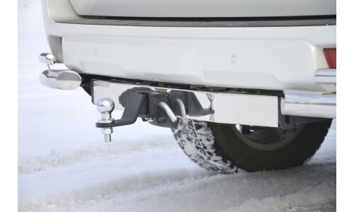 ТСУ /съемный квадрат/ TOYOTA LAND CRUISER PRADO 150 2017- PT Group, арт. 09021501