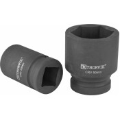 Головка торцевая Thorvik, для ручного гайковерта, короткая, 6-гранная, под квадрат 1