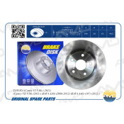 Тормозной диск | перед AMD, арт. AMD.BD329