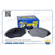 Колодки тормозные дисковые AMD, передние, комплект на ось (4 шт), арт. AMD.BF479