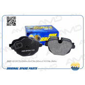 Колодки тормозные дисковые AMD, задние, комплект на ось (4 шт), арт. AMD.BF544
