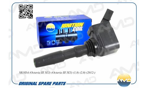 Катушка зажигания AMD, арт. AMD.EL1153