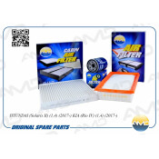 Комплект фильтров (масл.2630002503 + возд.28113H8100 + салон.97133D1000) AMD, арт. AMD.SETF141