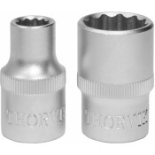 Головка торцевая Thorvik, короткая, 12-гранная, под квадрат 1/2