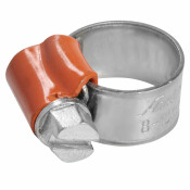 Хомут червячный Airline Ø8-12мм, ширина 9.7мм, оцинкованная сталь W1, арт. AHC-S-01, 1 шт