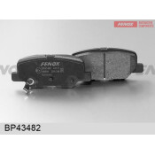 Колодки тормозные дисковые Fenox задние, комплект на ось (4 шт), арт. BP43482