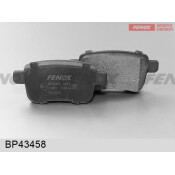 Колодки тормозные дисковые Fenox, задние, комплект на ось (4 шт), арт. BP43458