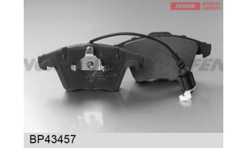 Колодки тормозные дисковые Fenox, передние, комплект на ось (4 шт), арт. BP43457