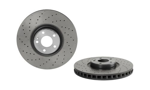 Диск тормозной Brembo, передний, правый/левый, 1 шт, арт. 09.D524.13