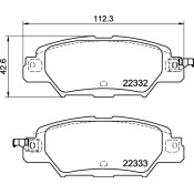 Колодки тормозные Nisshinbo дисковые, арт. NP5051