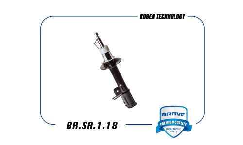 Амортизационная стойка Brave, газомасляная, задняя, левая, 1 шт, арт. BR.SA.1.18
