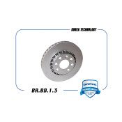 Диск тормозной Brave, передний, арт. BR.BD.1.3