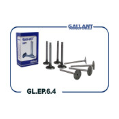 Комплект клапанов двигателя Gallant, 4 впускных + 4 выпускных, арт. GL.EP.6.4