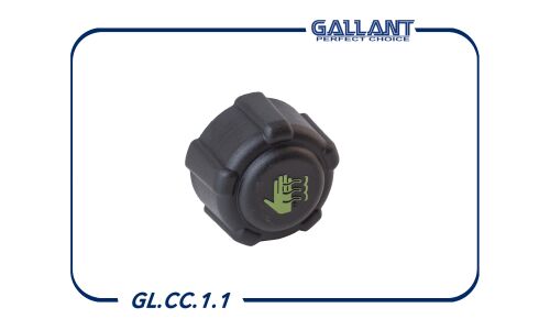 Крышка расширительного бачка системы охлаждения Gallant, для Renault Logan / Duster, Lada Largus, арт. GL.CC.1.1