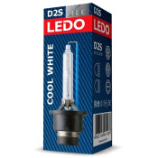 Лампа ксеноновая LEDO Cool White D2S (P32d-2), 85В, 35Вт, 1 шт, арт. 85122LXCW