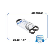 Ремень поликлиновый Brave, арт. BR.TB.1.17