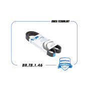 Ремень поликлиновый Brave, арт. BR.TB.1.46