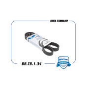 Ремень поликлиновый Brave, арт. BR.TB.1.34