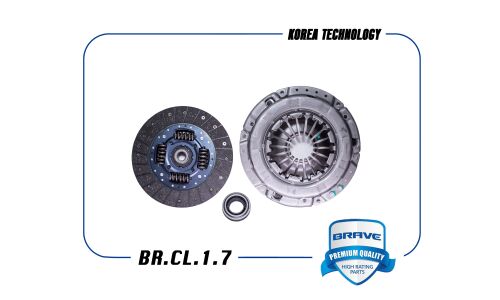 Комплект сцепления Brave (корзина, диск), арт. BR.CL.1.7