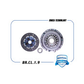 Комплект сцепления Brave (корзина, диск, выжимной подшипник), арт. BR.CL.1.9