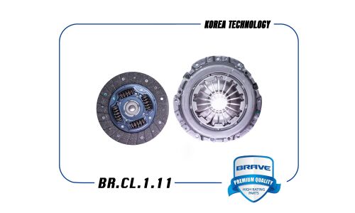 Комплект сцепления Brave (корзина, диск), арт. BR.CL.1.11