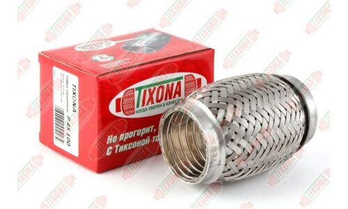 Гофра глушителя Tixona, Interlock, 45x100мм, арт. P45100