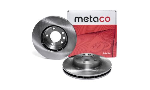 Диск тормозной Metaco, передний, левый, 1 шт, арт. 3090-001L