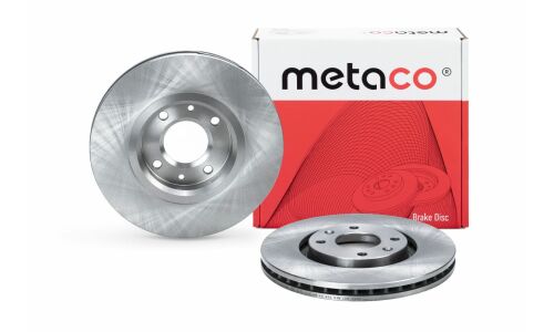 Диск тормозной Metaco, передний, арт. 3050-007