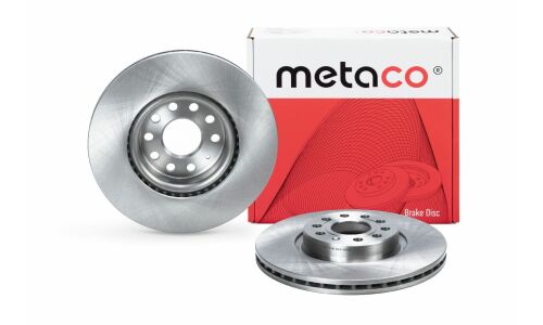 Диск тормозной Metaco, передний, арт. 3050-016