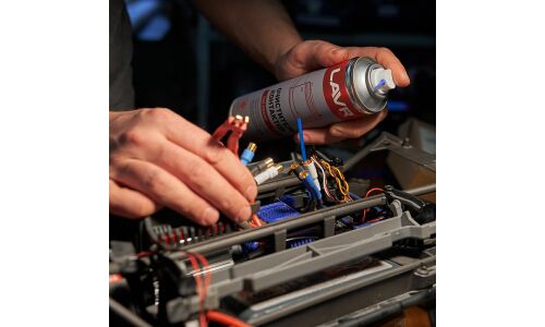 Очиститель электрических контактов Lavr Electrical Contact Cleaner, устраняет утечки тока и восстанавливает электропроводимость, аэрозоль 335мл (+трубка), арт. Ln1728
