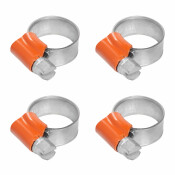 Хомут червячный Airline Ø10-16мм, ширина 9.7мм, оцинкованная сталь W1, комплект 4 шт, арт. AHC-SK-04