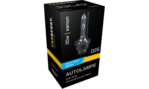 Лампа ксеноновая Carberry Day&Night Xenon D2S (P32d-2), 85В, 35Вт, 4300К, 1 шт, арт. 33CA2