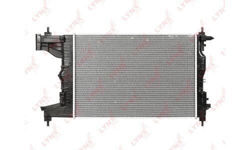 Радиатор охлаждения двигателя LYNXauto, паяный, арт. RB-1858