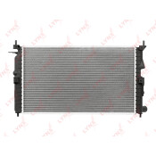 Радиатор охлаждения двигателя LYNXauto паяный, арт. RB-2890