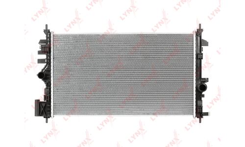 Радиатор охлаждения двигателя LYNXauto, паяный, арт. RB-2324