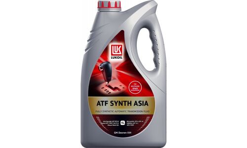 Масло трансмиссионное Лукойл ATF Synth Asia синтетическое, универсальное, для АКПП, 4л, арт. 3132621