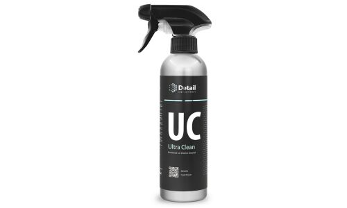 Очиститель салона Detail Ultra Clean (UC), для пластика, кожи, ткани и ковров, бутылка с триггером 500мл, арт. DT-0108