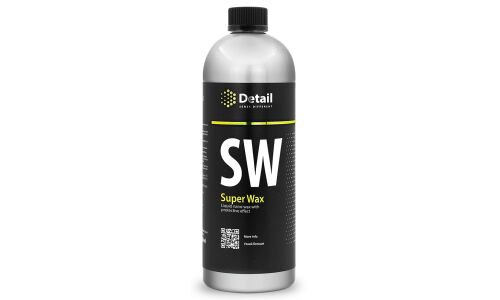 Полироль кузова Detail Super Wax (SW) «Жидкий воск», с защитным эффектом, бутылка 1л, арт. DT-0160