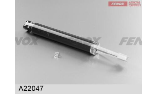 Амортизатор Fenox газомасляный двухтрубный, задний, правый/левый, 1 шт, арт. A22047