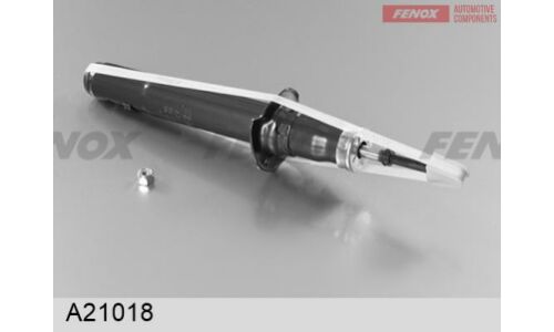 Амортизатор Fenox газомасляный двухтрубный, передний, правый/левый, 1 шт, арт. A21018