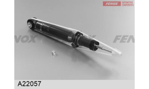 Амортизатор Fenox газомасляный двухтрубный, задний, правый/левый, 1 шт, арт. A22057