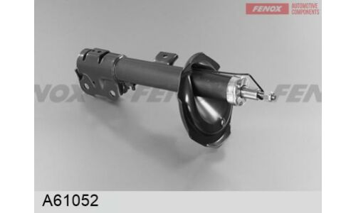 Амортизационная стойка Fenox газомасляная двухтрубная, передняя, левая, 1 шт, арт. A61052