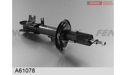 Амортизационная стойка Fenox газомасляная двухтрубная, передняя, левая, 1 шт, арт. A61078